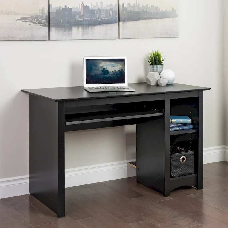 Broadway Black Computer Desk