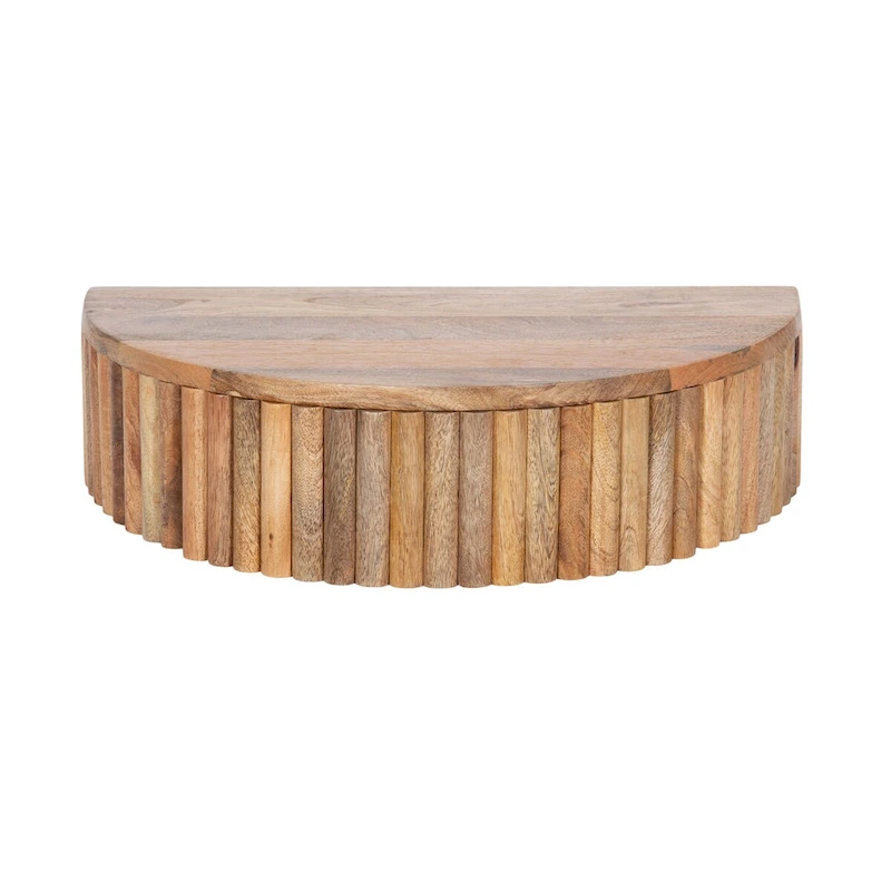 Kate and Laurel Reid Ribbed Floating Side Table