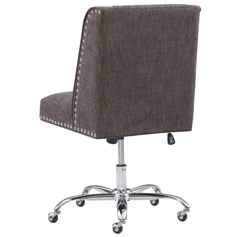 Violet Charcoal Office Swivel Chair