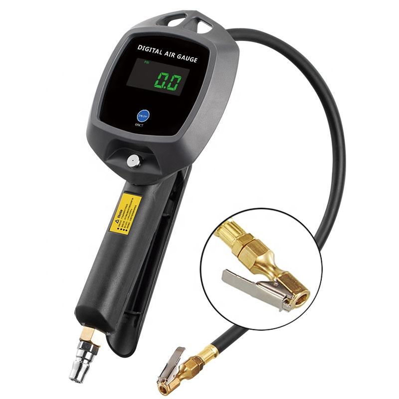 Top Sales CE Certified Heavy Duty LED Digital Tire Pressure Gauge Set with 12-Month Warranty BW-E02