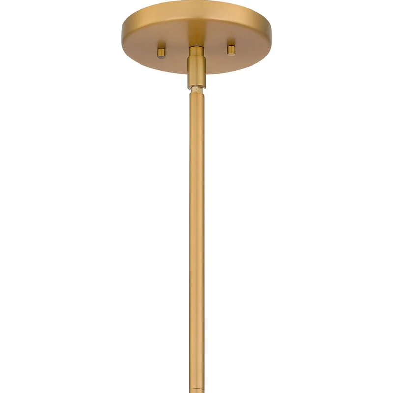 Leoni 4-Light Brushed Weathered Brass Island Light