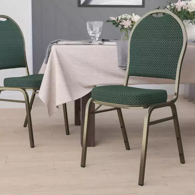 Flash Furniture HERCULES Series Dome Back Stacking Banquet Chair
