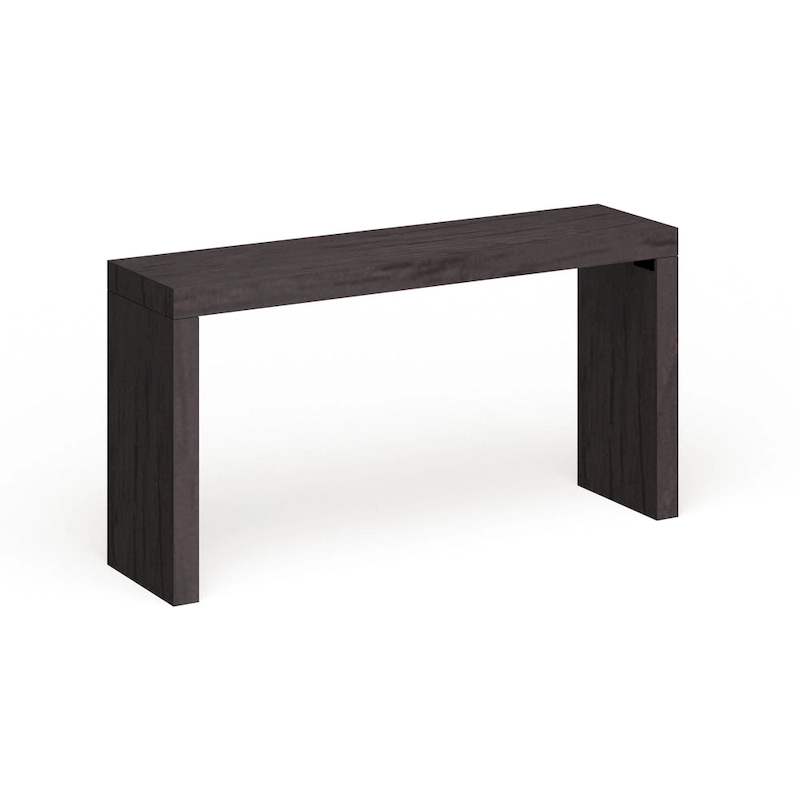 Allan Andrews Carbon Loft Black Wood Veneer Dillon Console Table