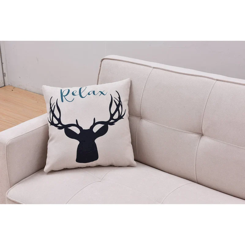 Velvet Wingback Push Back Recliner Chair
