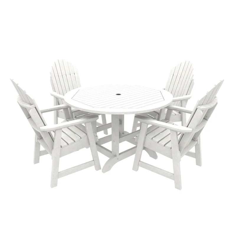 HIGHWOOD Commercial Muskoka 5-Piece Adirondack 48 Dining Set