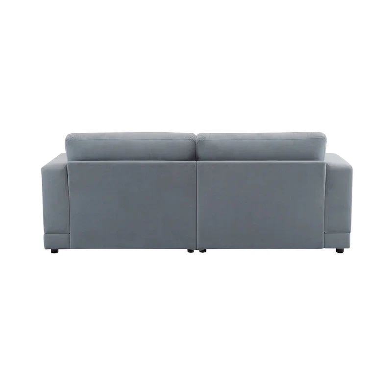 Christopher Knight Home - Grace 81 Modern Upholstery Sofa Loveseat with Square Arms