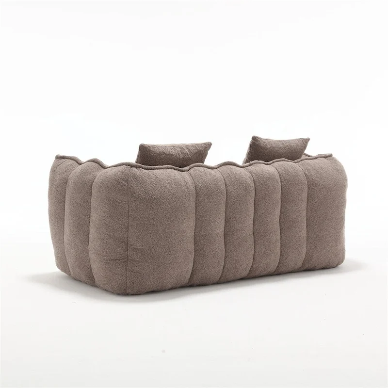 Modern Chenille Recliner Sofa with High Resilience Foam