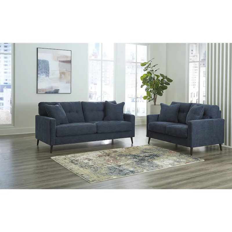 2-Piece Upholstered Furniture Set — W79 x D38 x H37