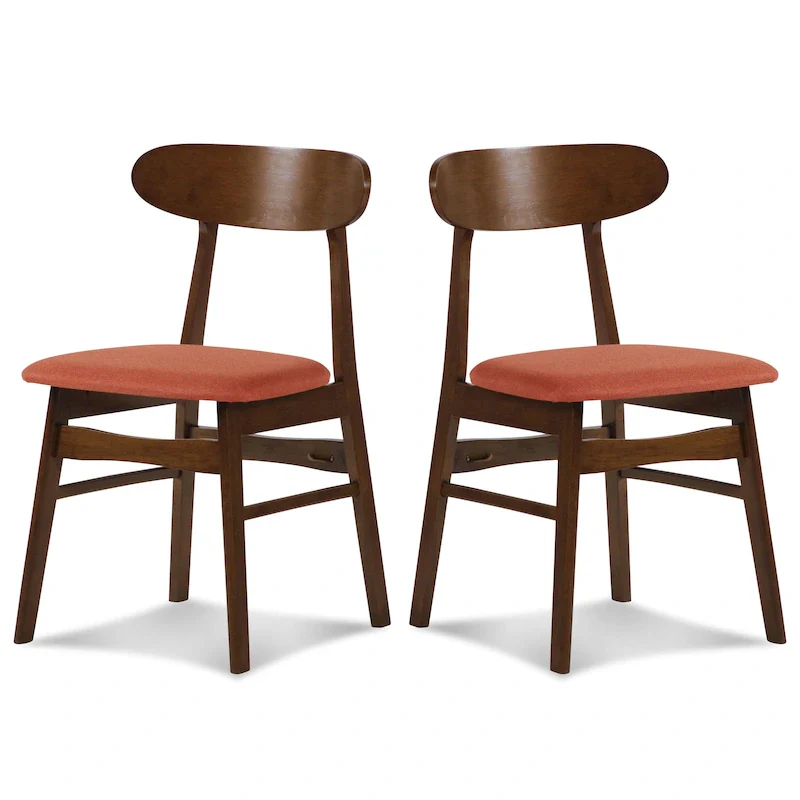 New Classic Furniture Melody Dining Chairs with Padded Seat (Set of 2)