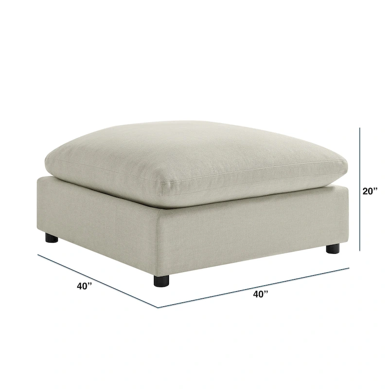 Cambrai 40 in. Square Ottoman by Greyson Living