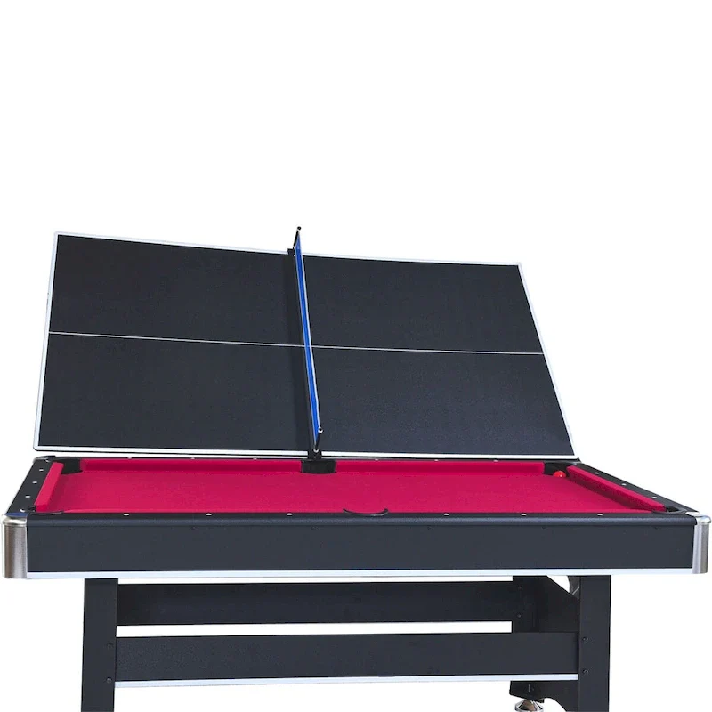 6-ft Pool Table with Table Tennis Top