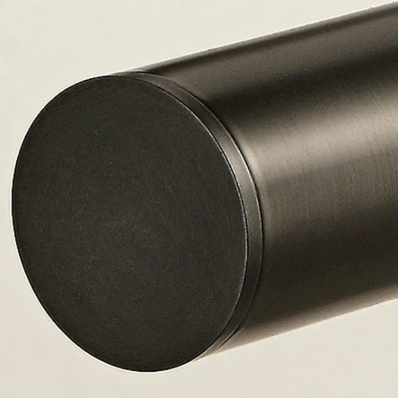 Modern Black Metal LED Bathroom Vanity Light Tube Shade