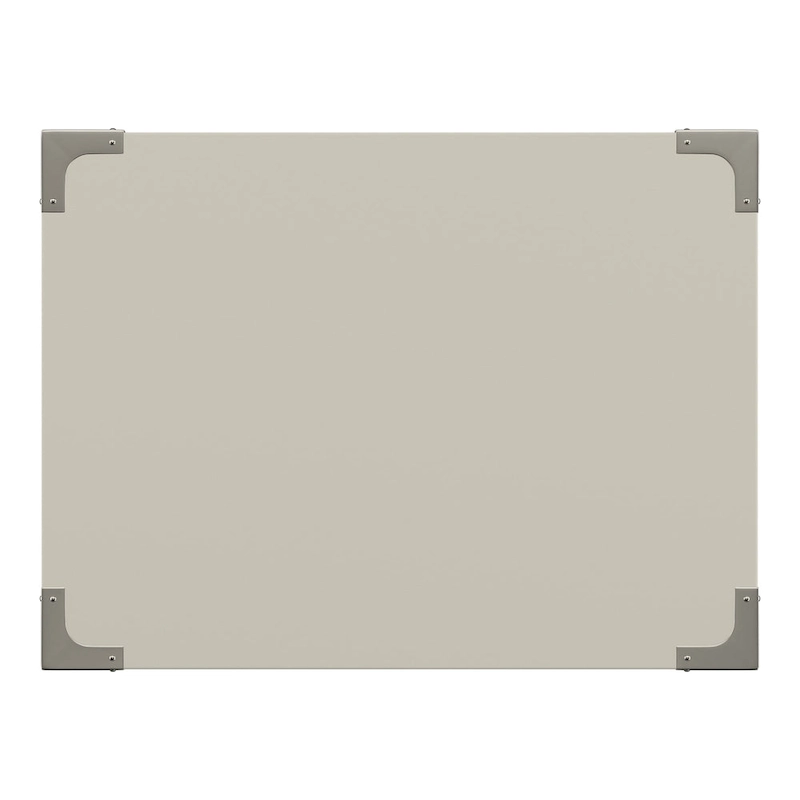 Kenton II X Base Wood Accent Campaign Table iNSPIRE Q Modern