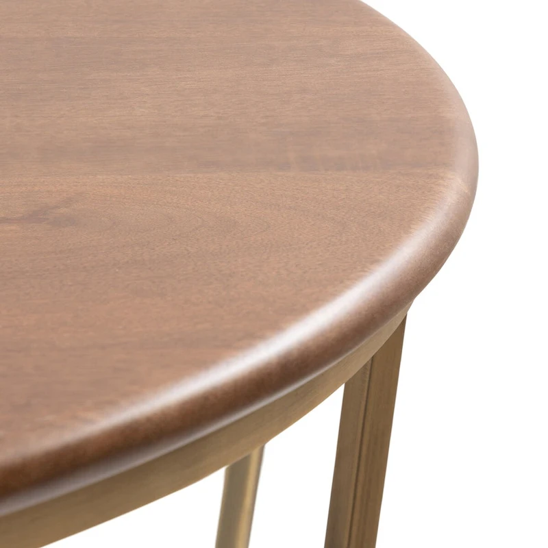 Kate and Laurel Solvay Wood and Metal Coffee Table