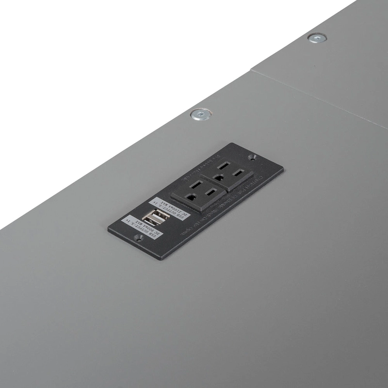 Loft Bed with Desk, Cabinets