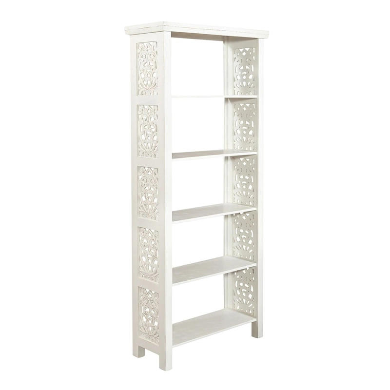 Trellis Lane Weathered Accent Bookcase
