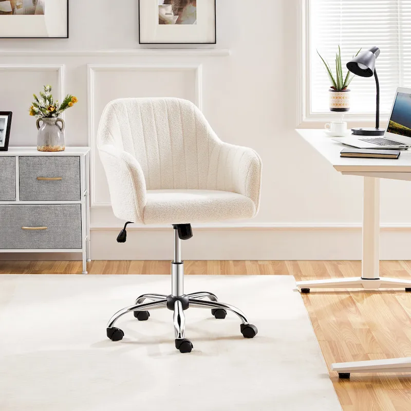 Yaheetech Desk Chair Height-Adjustable Swivel Computer Chair