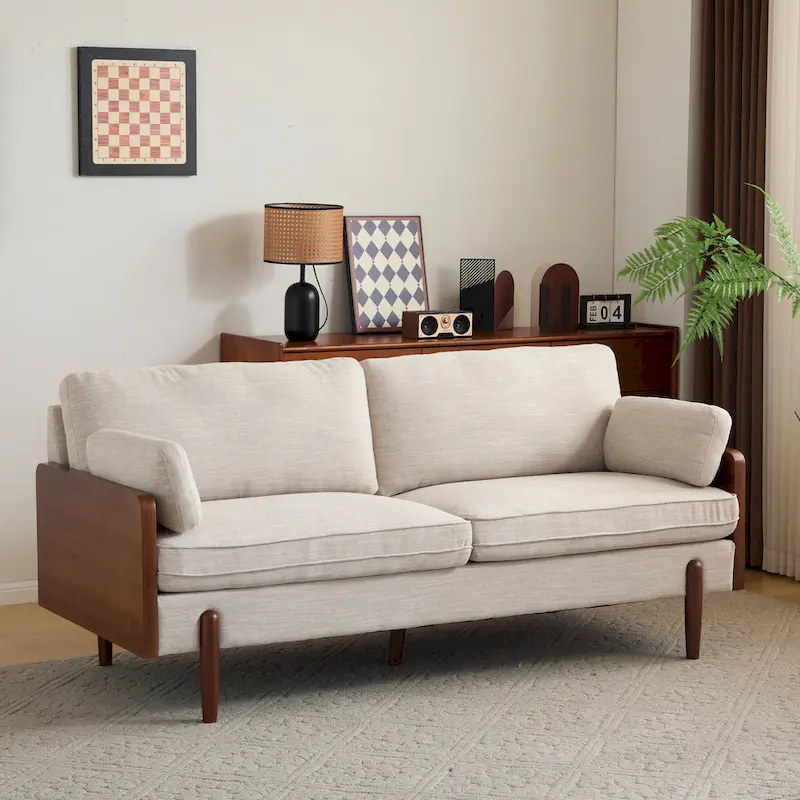 Jose Mid-Century Modern Sofa by Christopher Knight Home
