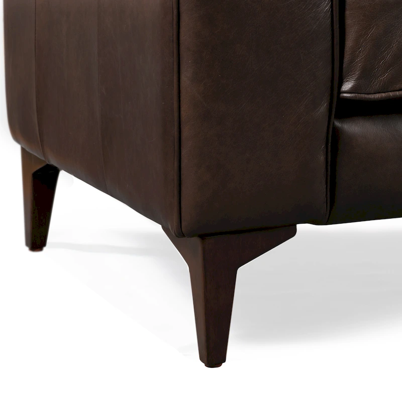 Poly & Bark Essex 89 Sofa - Full Grain Genuine Italian Leather