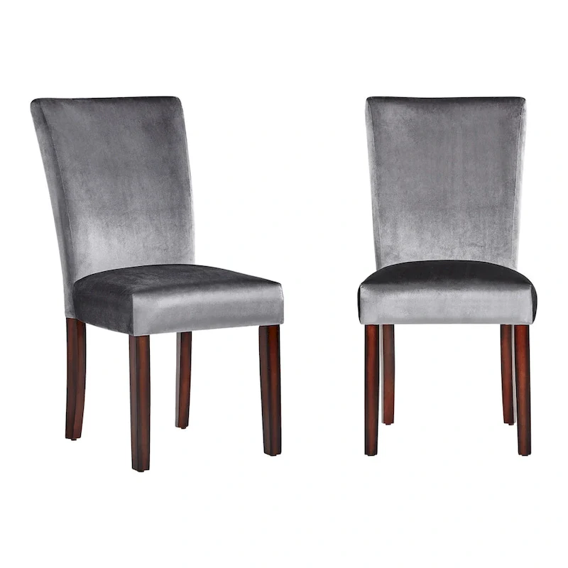 Upholstered Parson Dining Chairs (Set of 2)