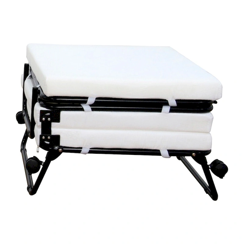 HomCom Folding Sofa Ottoman Lounge Bed Sleeper