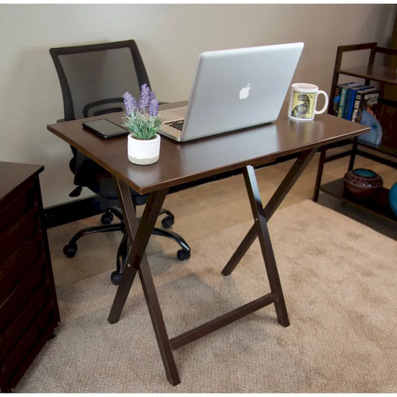 Bamboo Frame Folding Desk