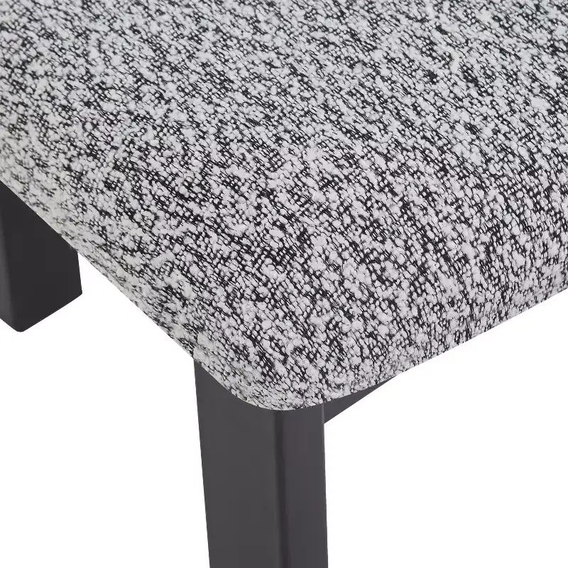 Christopher Knight Home Astura Iron Frame Upholstered Dining Chairs (Set of 2)