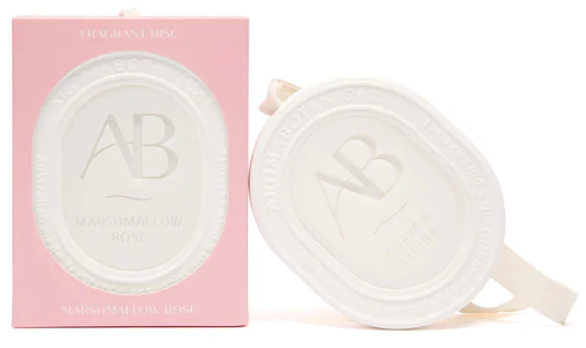 Fragrant Disc- Marshmallow Rose
