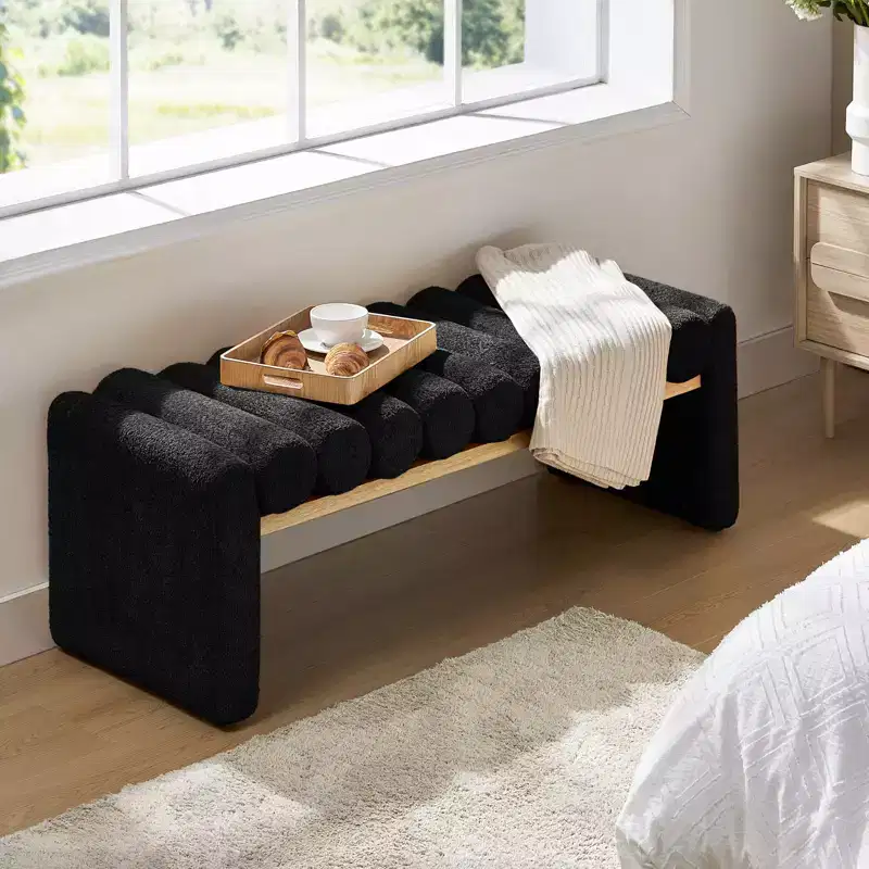 Alice Bench With Solid Wood Construction | HULALA HOME