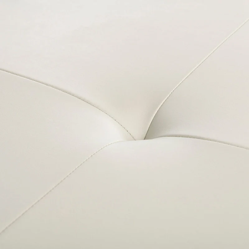 SAFAVIEH Kirsten Solid Wood Cocktail Ottoman