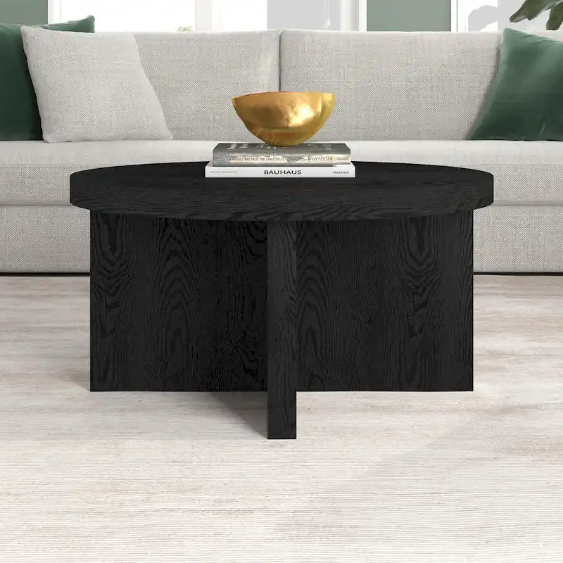 Elna 33 Wide Round Coffee Table - 33 Wide