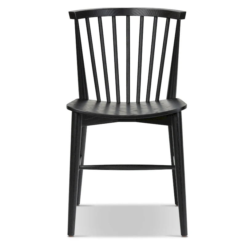 Poly & Bark Ligna Dining Chair - Spindled Bark with Solid Wood Frame