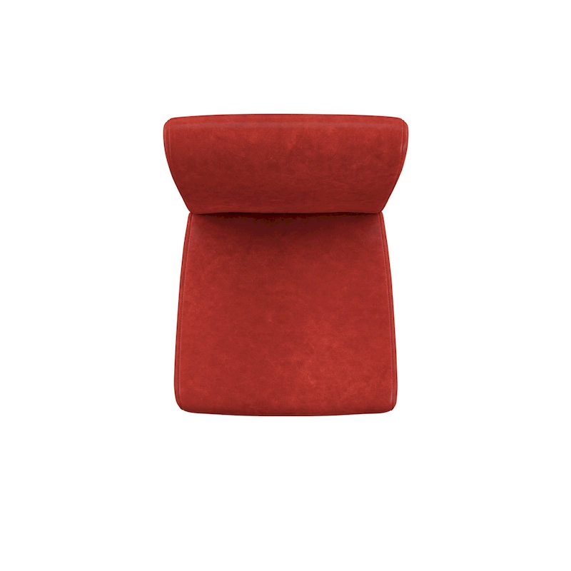 Bennett Red Faux Leather High Back Bar Stools (Set of 2) by iNSPIRE Q Bold