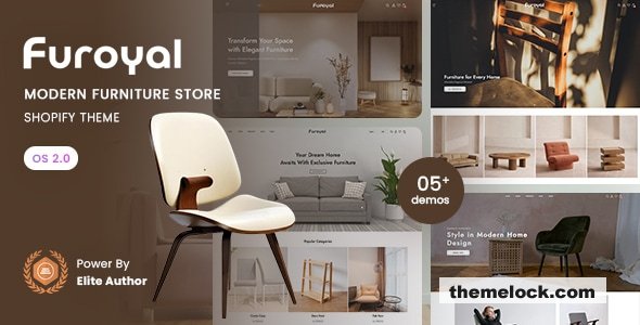 Furoyal - Modern Furniture Store Shopify 2.0 Theme
