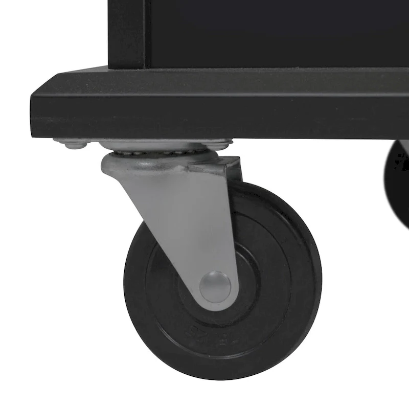 53.9 Kitchen Island Cart with Drop Leaf on Wheels