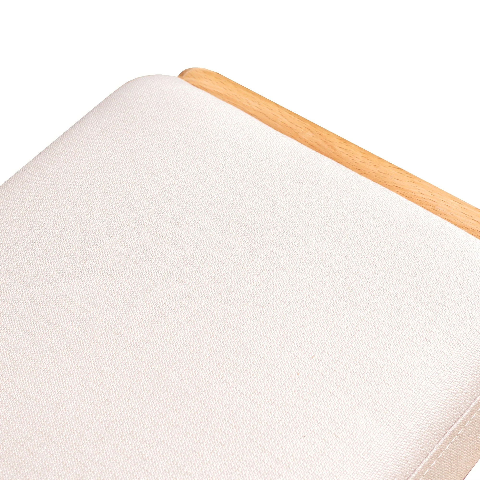 Walker Edison | Natural Solid Wood Entryway Shoe Bench