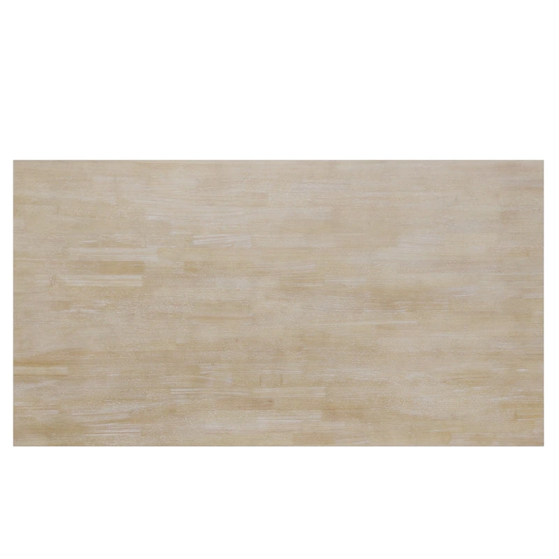 6-Piece Wooden Dining Table Set with Rectangular Table & 4 Chairs