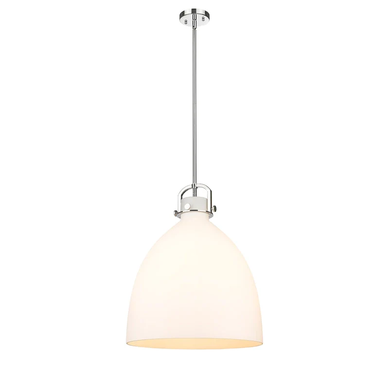 Innovations Lighting Newton Bell - 1 Light 18  Stem Hung Pendant