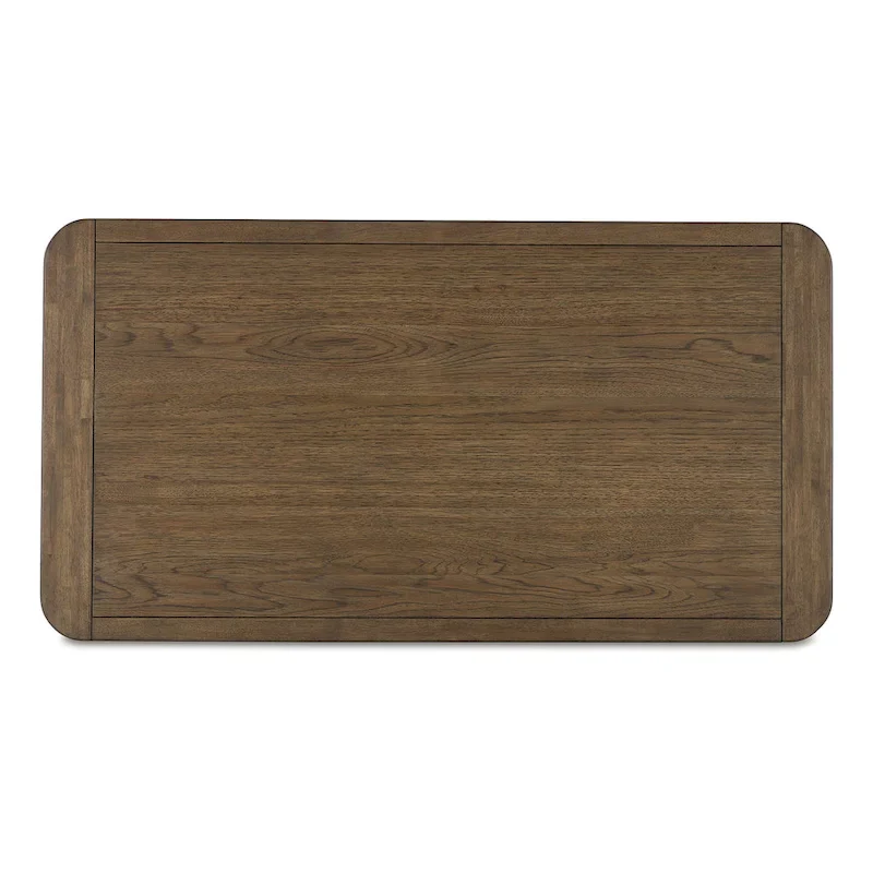 Light Brown Coffee Table 56W x 30D x 17H, Rustic Wood Living Room Center Table