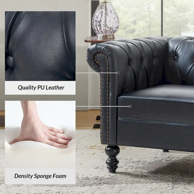 Faustina Traditional Upholstered Armchair with Solid Wood Legs by HULALA HOME