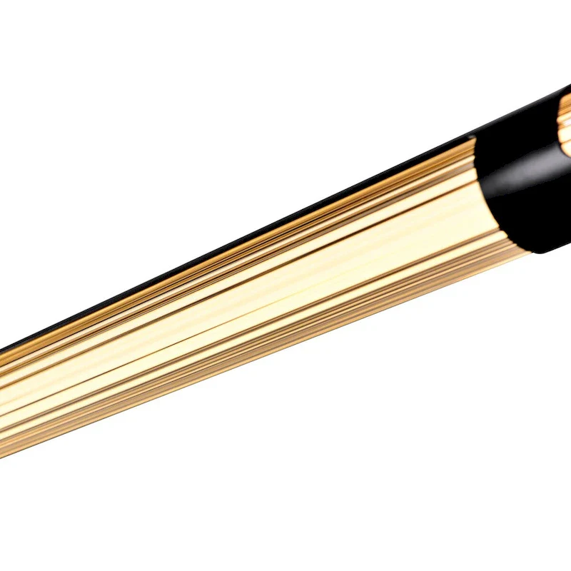 Neva 36 in LED Integrated Black Mini Pendant