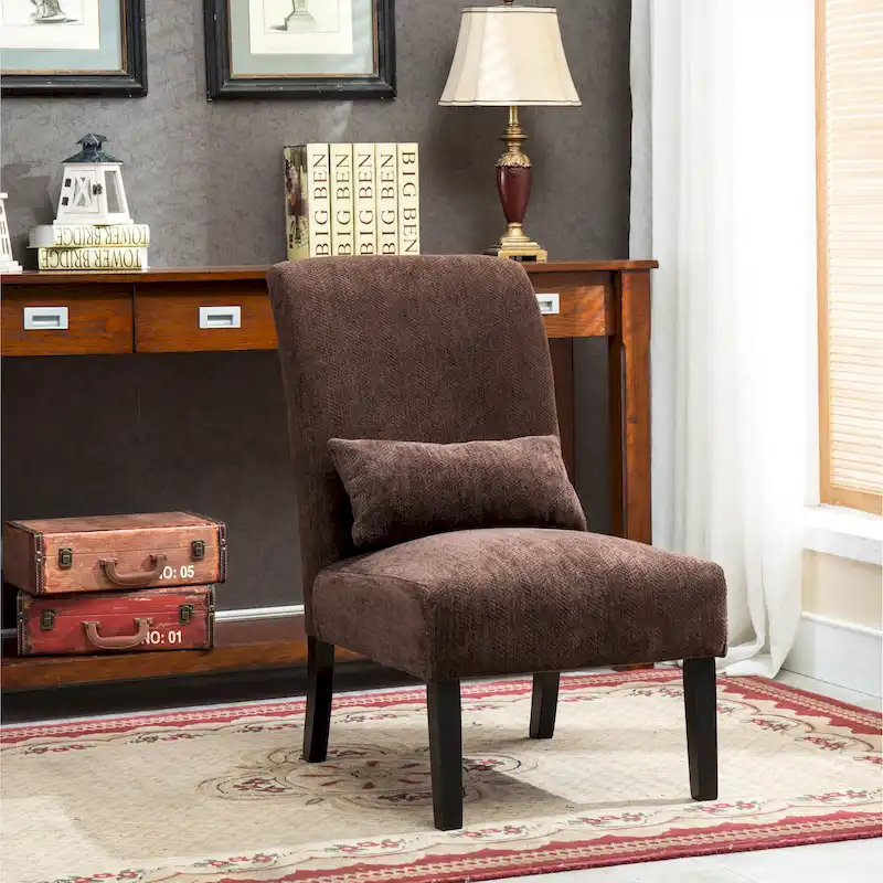 31.75 High Back Polyester Accent Chair