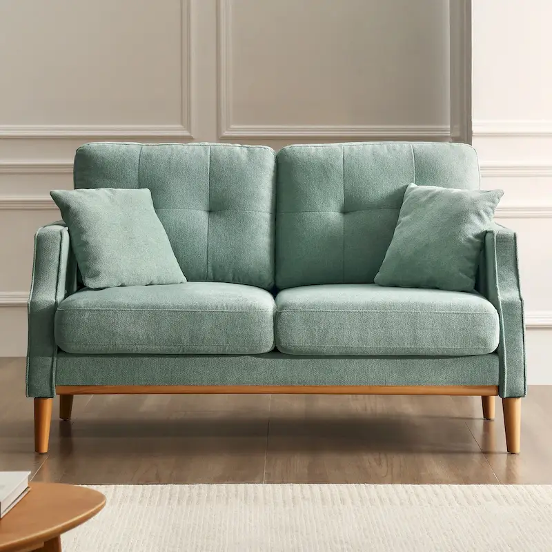 Modern Loveseat Sofa with USB Charge