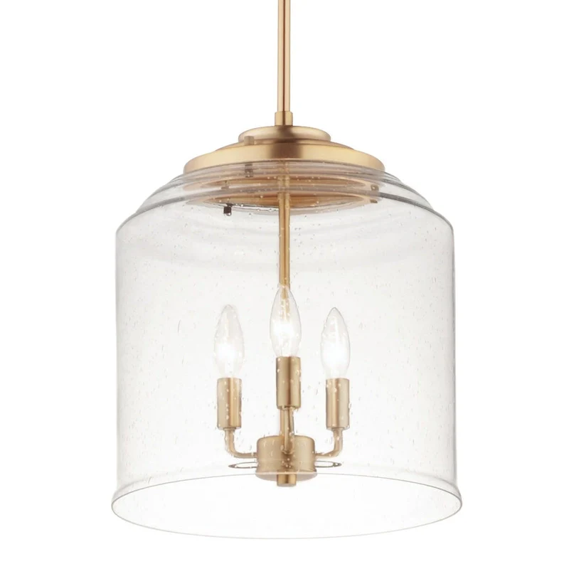 Maxim Acadia 3 Light 14  Wide Taper Candle Pendant