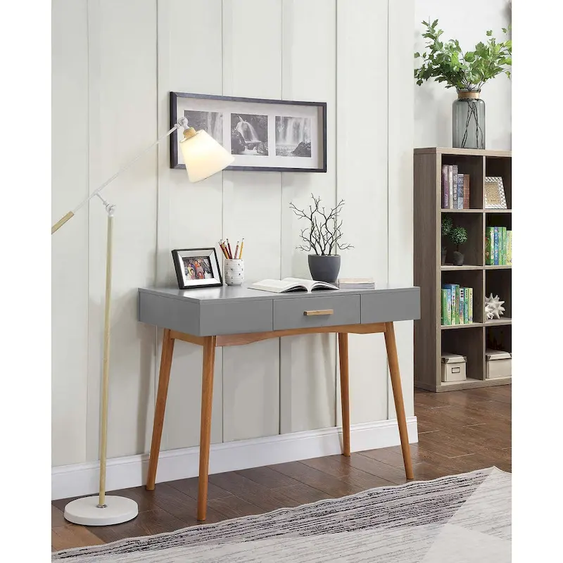 Convenience Concepts Oslo 1 Drawer Desk