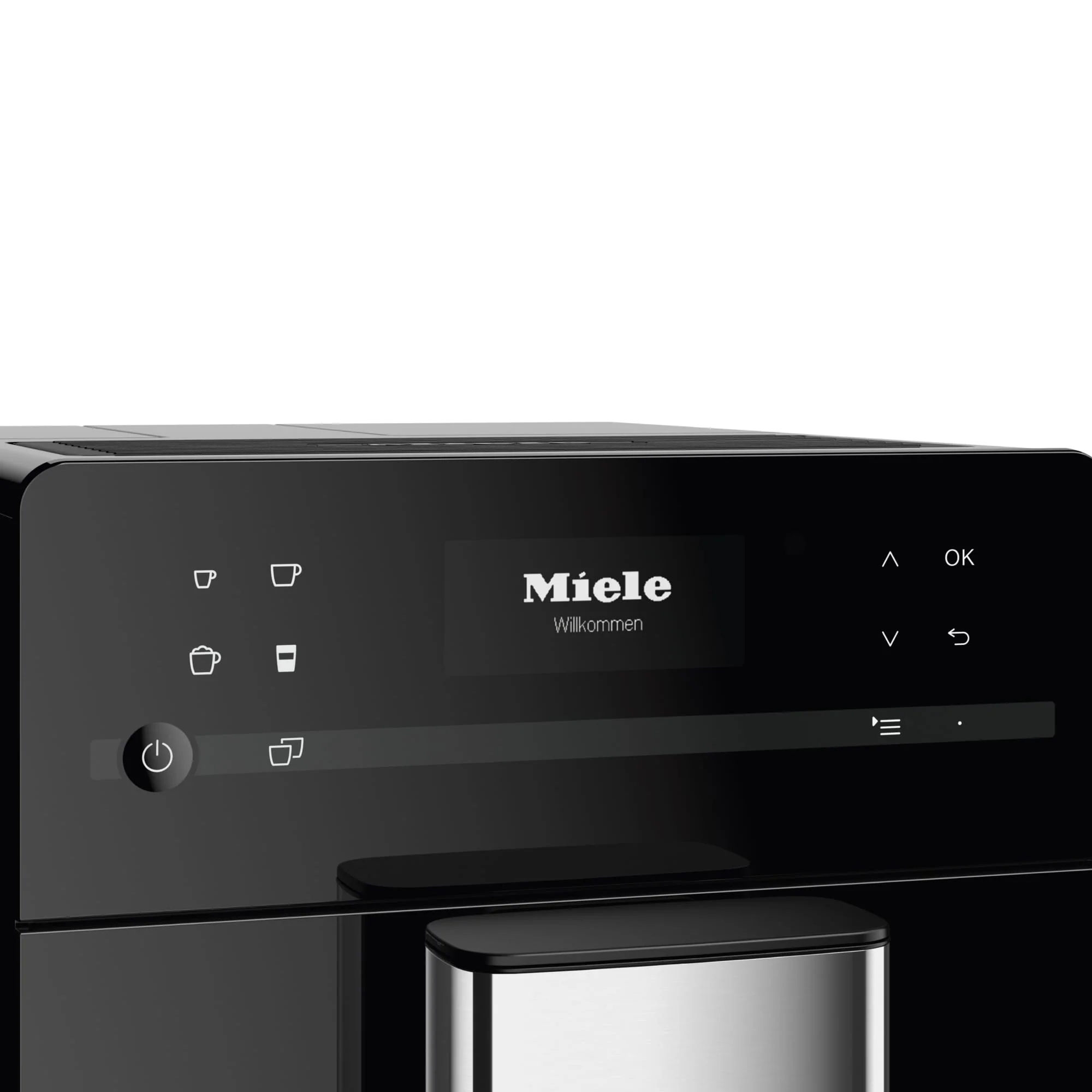 Miele CM 5310 Silence Countertop Coffee System- Obsidian Black