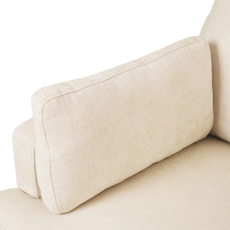 Naro Modern Fabric Accent Chair with Removable Cushion by Christopher Knight Home