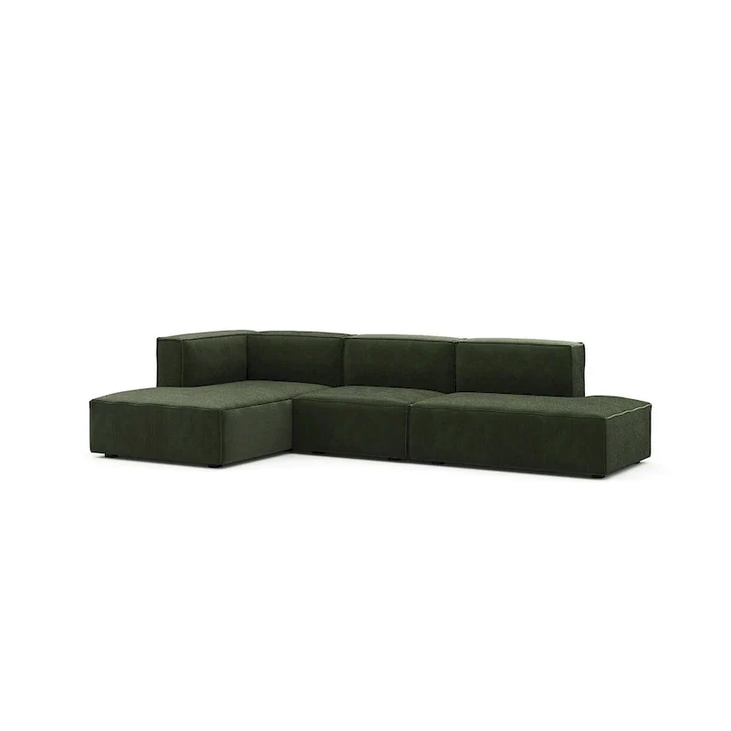 Rye Studio Deep Seat Modular Chaise Sectional, 3 Piece