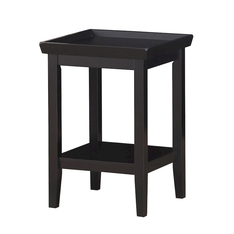 Convenience Concepts Ledgewood End Table with Shelf