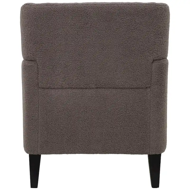 Nabo Modern Fabric Accent Chair with Cushion Back by Christopher Knight Home